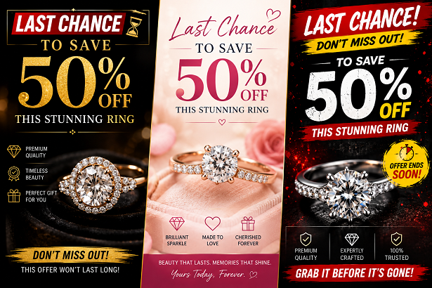 Last Chance To Save 50% Off This Stunning Ring