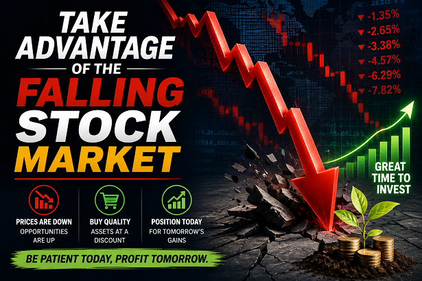 Take Advantage Of The Falling Stock Market