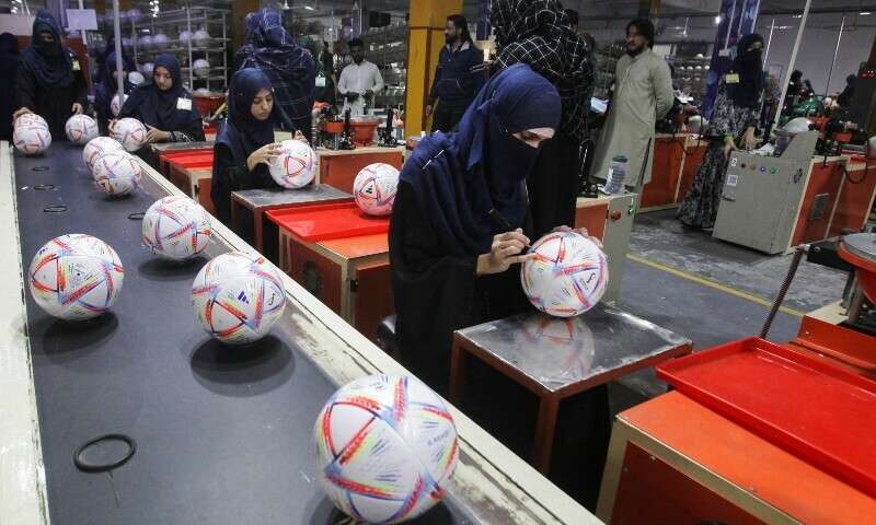 FIFA football made in Pakistan