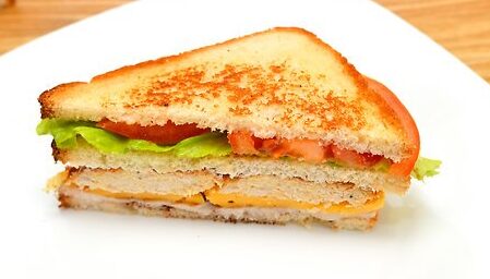 How to make a sandwich 5 steps?