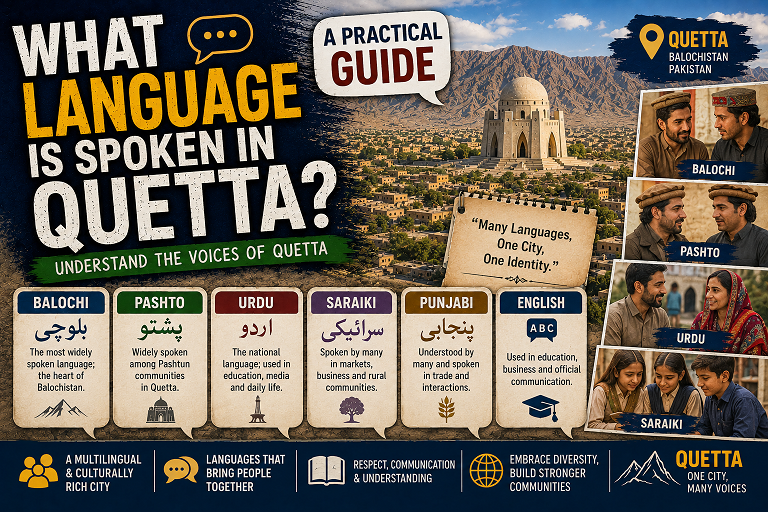 What Language Is Spoken in Quetta
