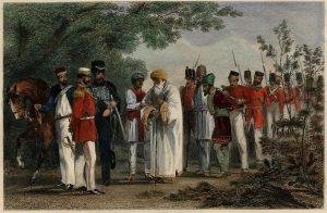 End of Mughal Empire 1857.