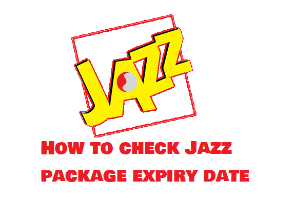 How to check Jazz package expiry date