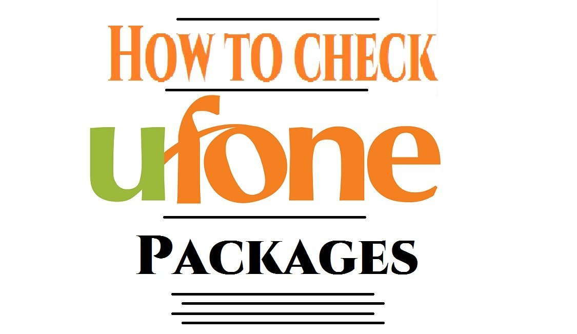 how to check ufone package