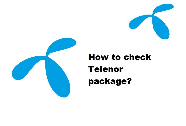 how to check telenor package