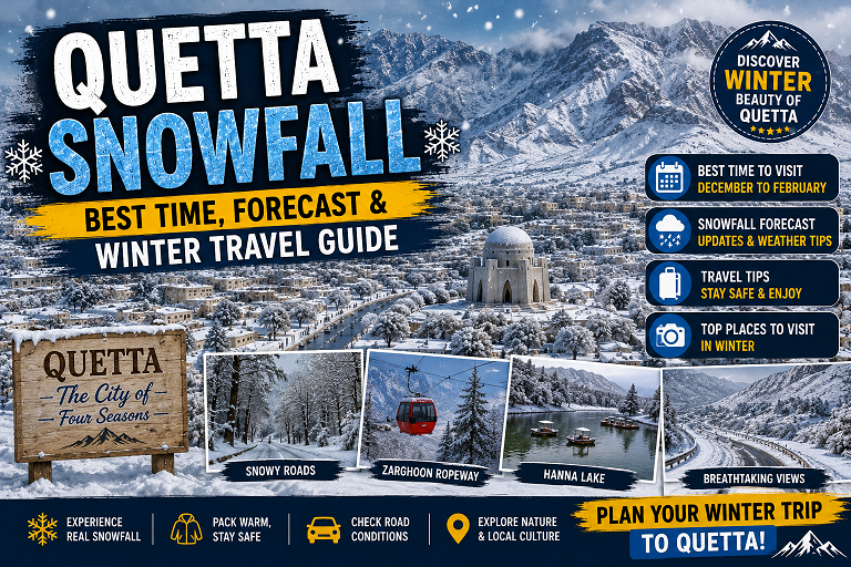 Quetta Snowfall Winter Travel Guide
