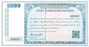 1500 prize bond list 2025