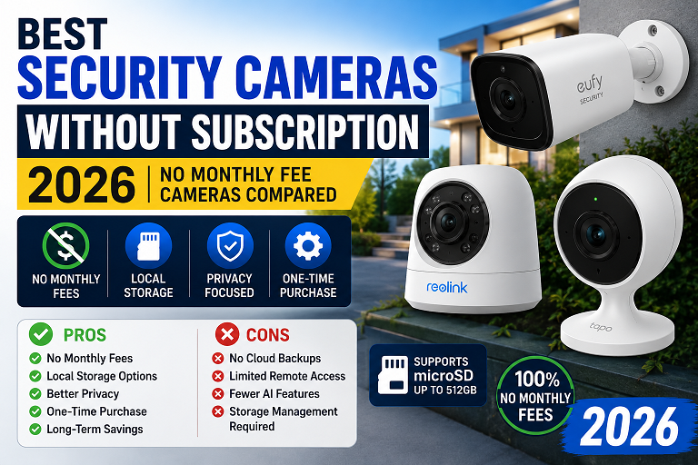 best security cameras without subscription