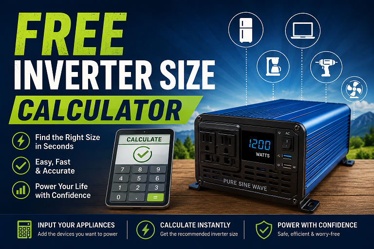 Free Inverter Size Calculator