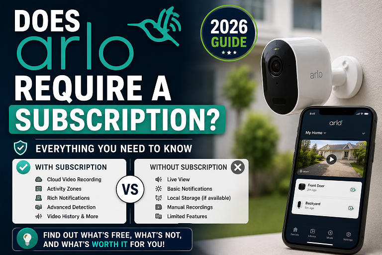 Does Arlo Require a Subscription